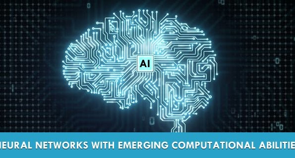 Neural networks with emerging computational abilities
